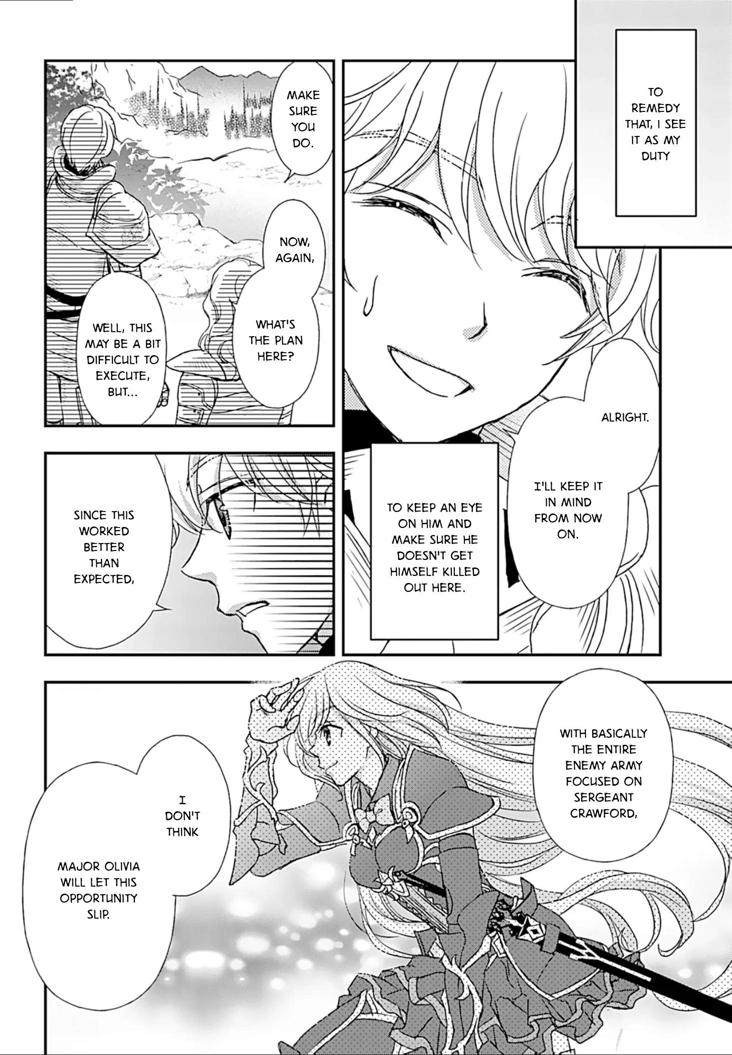 Shinigami ni Sodaterareta Shoujo wa Shikkoku no Tsurugi wo Mune ni Idaku Chapter 51 12